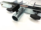 Two 11.6' Crank Up Stands With Two 6.56' Square Aluminum Truss Segments Package
