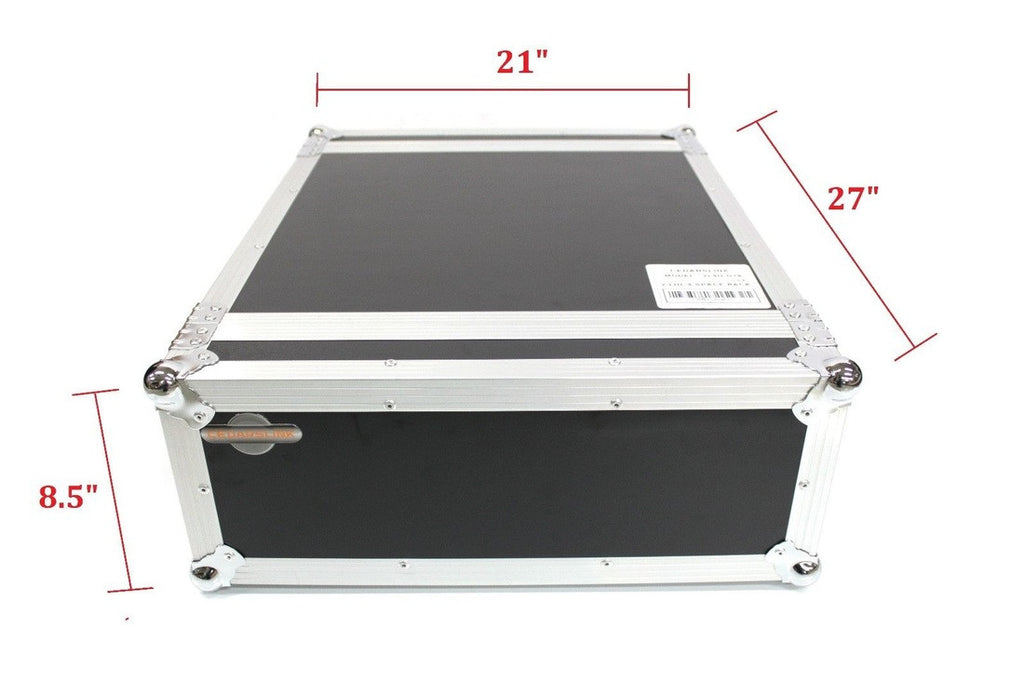 2L4U-D18 Four U Two Lid Flight Case