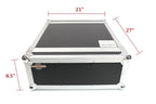 2L4U-D18 Four U Two Lid Flight Case