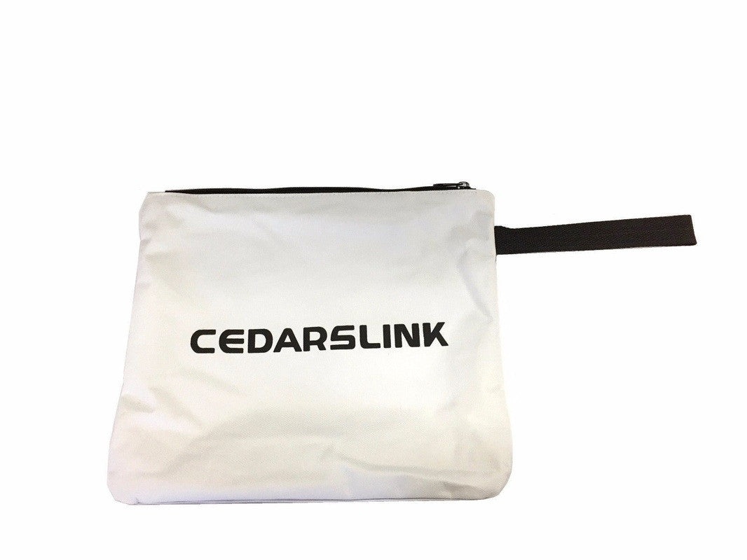 BEAST-4BW (2 Mesh) DJ Event Facade White/Black Scrim Metal Frame Booth+Travel Bag Case