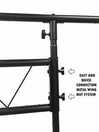LK-X15 15FT Portable DJ Lighting Truss/Stand w T-Bar Trussing Stage System With Quick Connection System