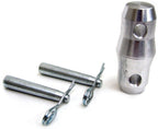 Two 11.6' Crank Up Stands With Two 6.56' Square Aluminum Truss Segments Package