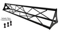 ARCH-SBTRUSS 1 Meter 3.28 ft Black Lighting Triangle Bolted Truss Universal DJ Metal ARCH-SAT