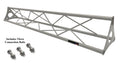 ARCH-SATRUSS 1 Meter 3.28 ft Silver Lighting Triangle Bolted Truss Universal DJ Metal ARCH-SAT