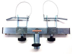 2 Meter 6.56' Aluminum Truss Section With Two 11.6' Crank Up Stands + Adapters