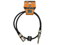 LK-MONO-MX3 Premium XLR Male-1/4" 100% Copper Cable 3-Pin Shielded