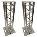(2) DJ Lighting Aluminum Truss Light Weight Dual 4.92 ft Totem System Moving Head