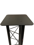 12"X12" Black Aluminum Base Plate/Top For 10"x10" Cedarslink Triangle trussing