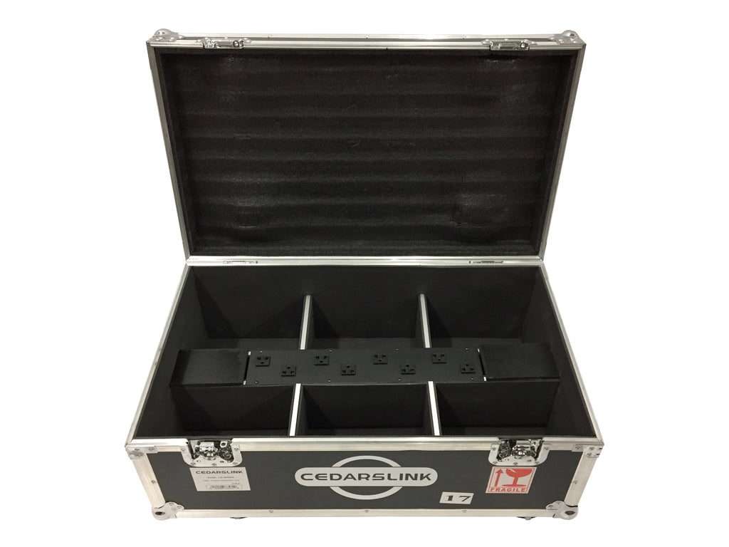 LK-BANK6 Set of 6 Wireless LED Par Lights 6x6 In 1 RGBWA + UV