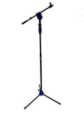 LK-2103B Blue Professional Microphone Stand With Easy Height Quick Adjustment Handle