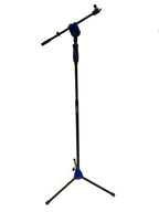 LK-2103B Blue Professional Microphone Stand With Easy Height Quick Adjustment Handle
