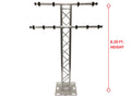 8.20FT 2.5 Meter Aluminum Plasma TV Mount Stand Stage/Club DJ Lighting Truss Tower