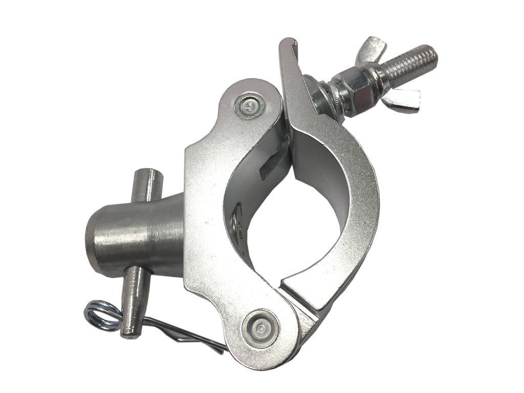 LK-HHB DJ Pro-Clamp Half Coupler 2 inch Heavy-Duty 360 Wrap Around Aluminum Clamp