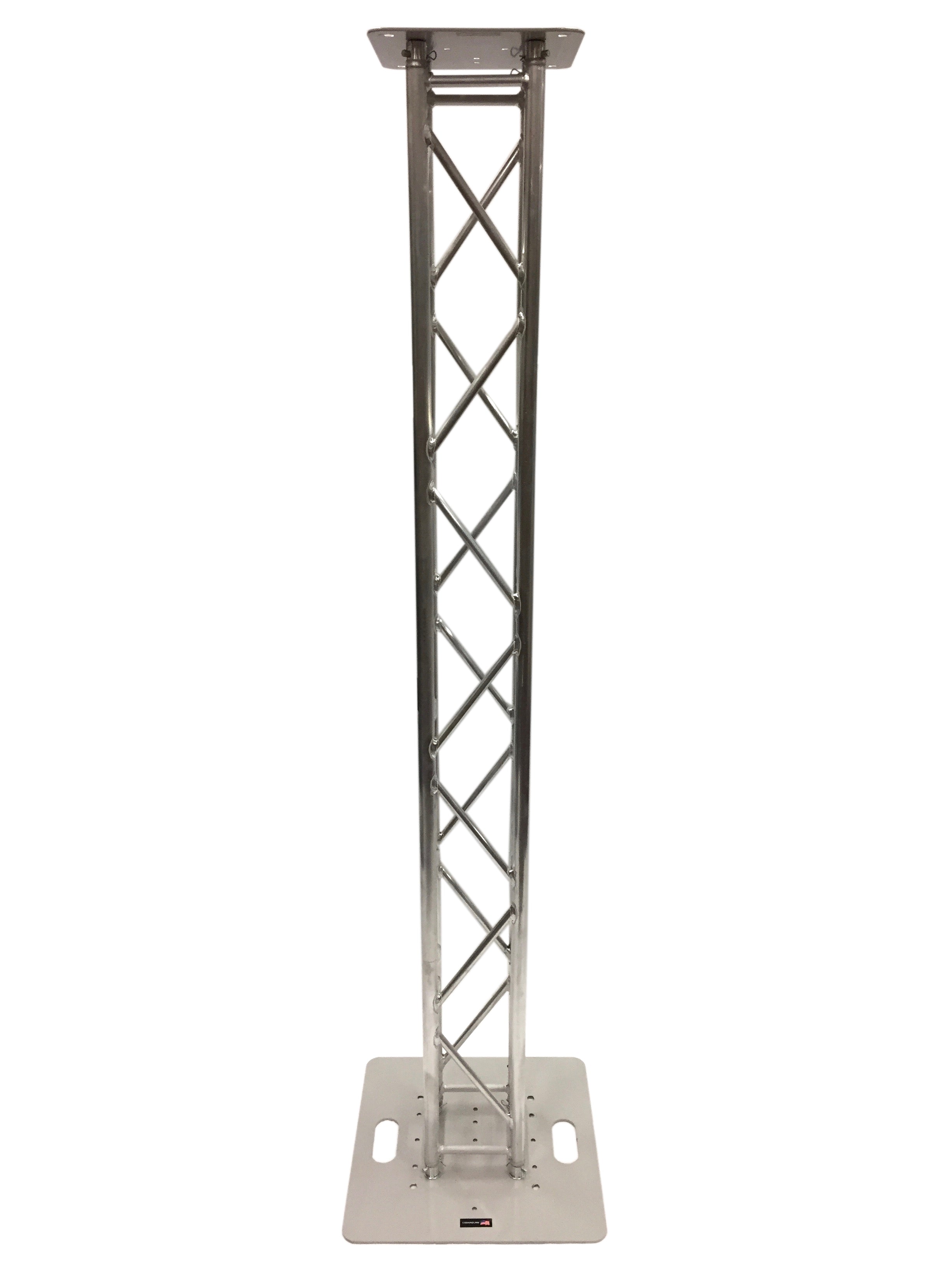 2 Meter 6.56 Ft LK-SAT Truss Aluminum DJ Lighting Tower Square Trussing Totem With Top