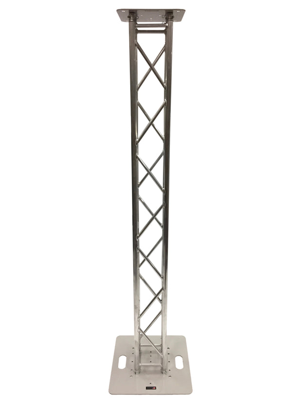 2 Meter 6.56 Ft LK-SAT Truss Aluminum DJ Lighting Tower Square Trussing Totem With Top
