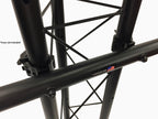 LK-TVSTANDTUBE 34" Black LCD/LED/Plasma Trussing TV Mount Bracket Fits 1.5" Diameter Pipe Truss