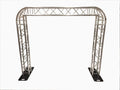 Complete Square Aluminum Truss Goal Post Lighting System For DJ Lights Speakers