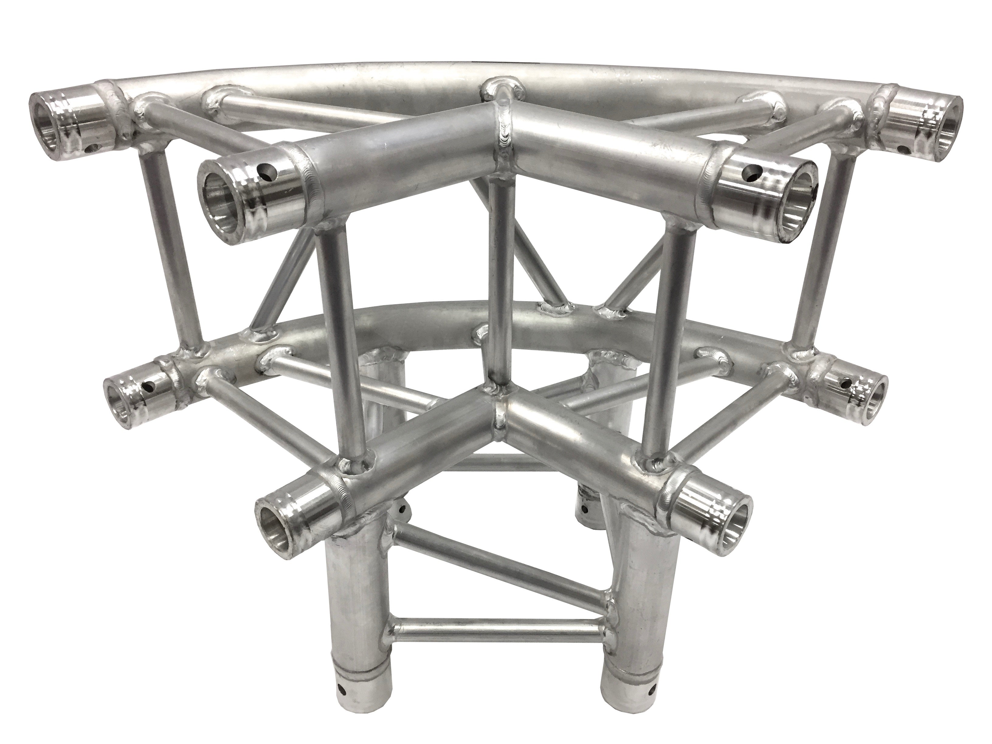 LK-ROUND3 3-Way Easy Setup 90 Degree Corner For Aluminum Truss