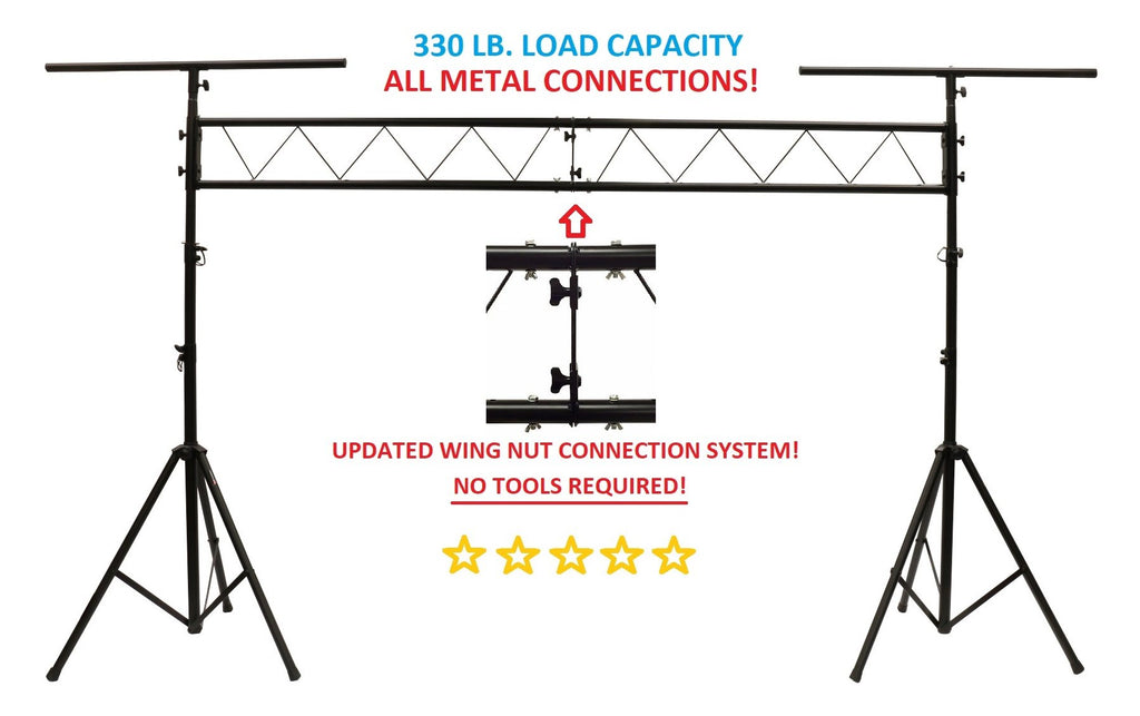 LED-176 176 pcs. RGB LED Curtain 2 Meters x 3 Meters With LK-X10 Lighting Truss Combo