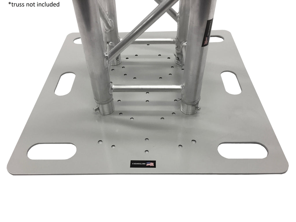 LK-2626SA 26"x26" Base Plate For Square Aluminum Lighting Truss