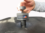 Metal Heavy-Duty Speaker Pole Adapter for 2" Square Tubing