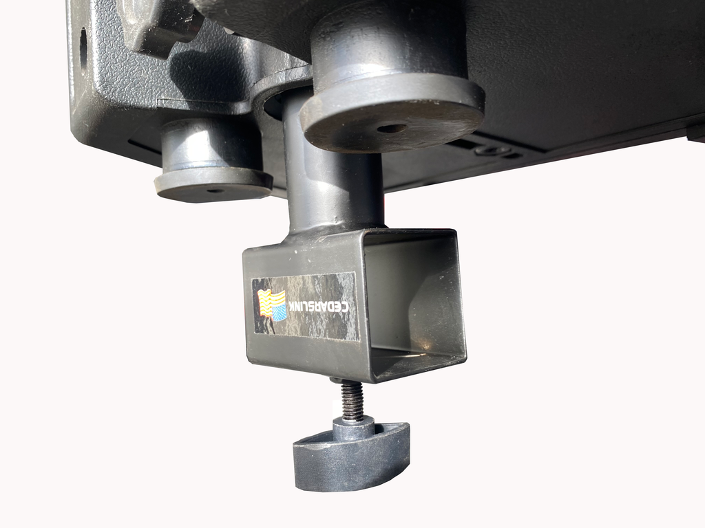 Metal Heavy-Duty Speaker Pole Adapter for 2" Square Tubing