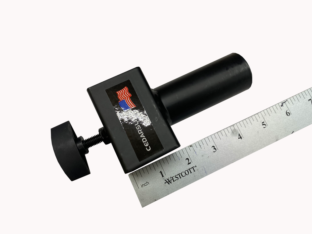 Metal Heavy-Duty Speaker Pole Adapter for 2" Square Tubing