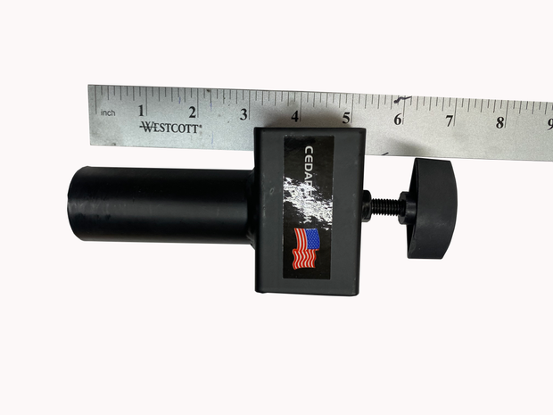 Metal Heavy-Duty Speaker Pole Adapter for 2" Square Tubing