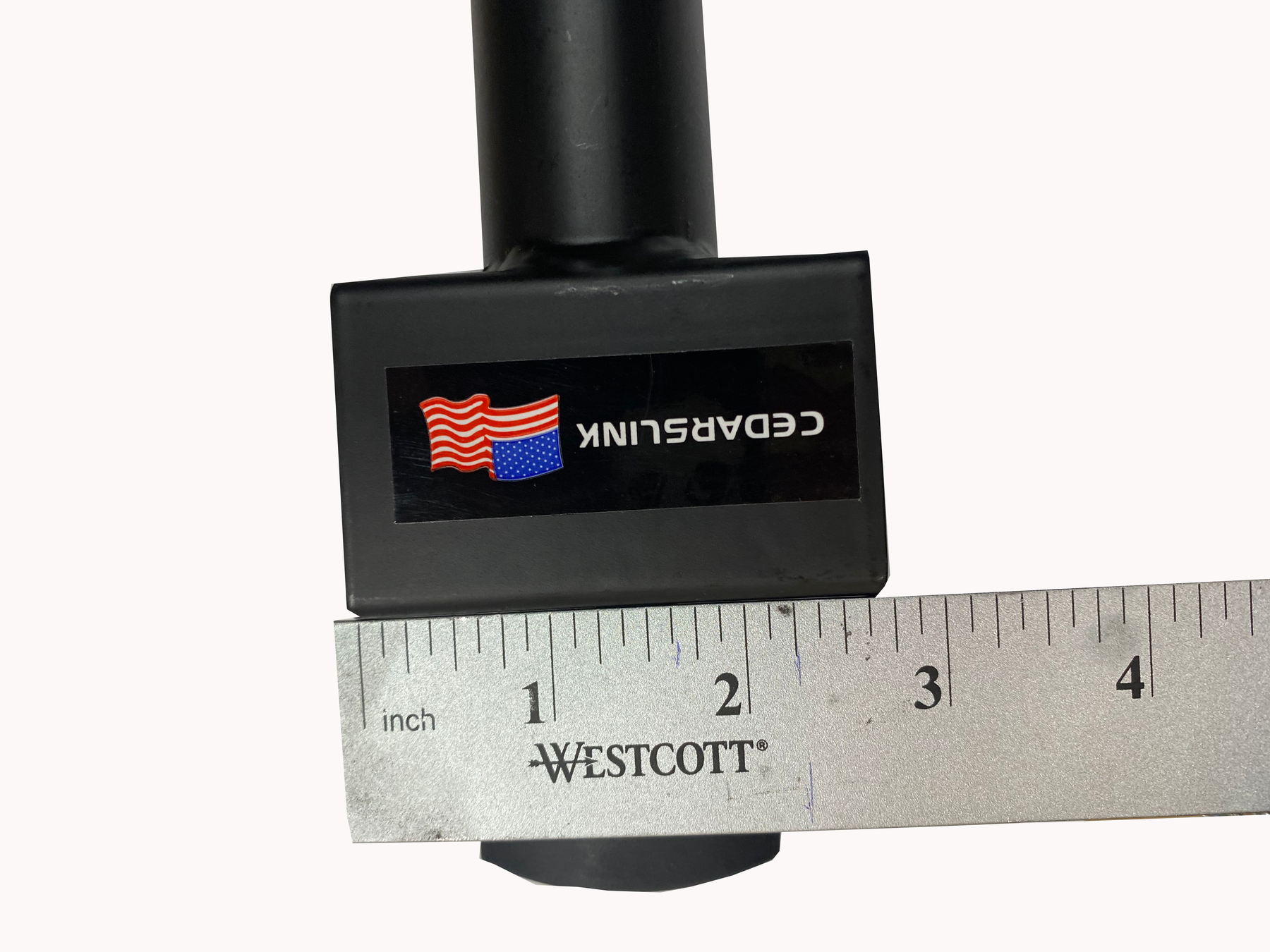 Metal HeavyDuty Speaker Pole Adapter for 2" Square Tubing cedarslink