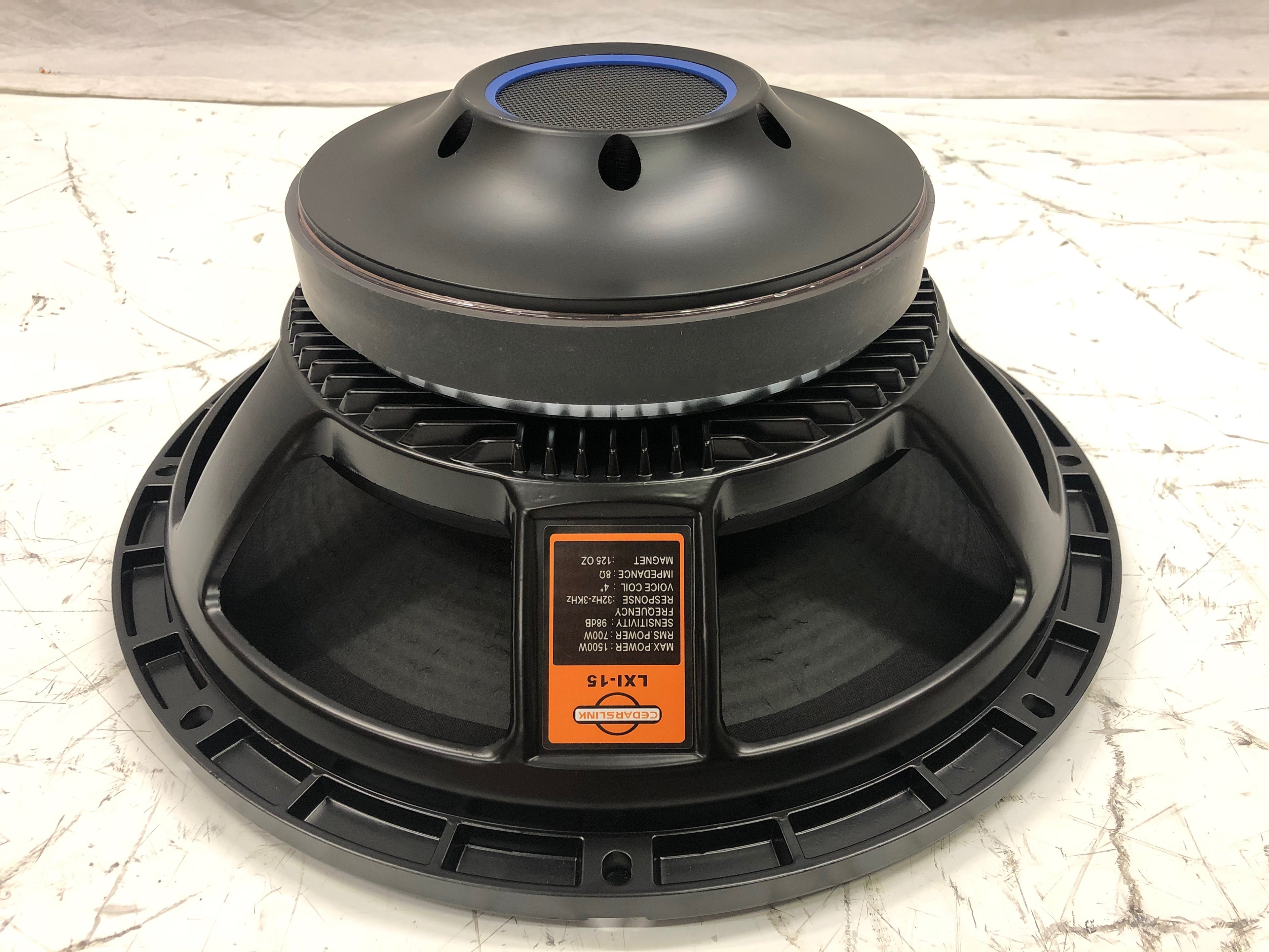 LXI-15 15" Raw Driver 1,500 Watts