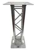 4.92FT 1.5 Meter Aluminum Stand Stage/Club DJ Lighting Truss Tower With 20" Top Plate