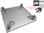 12"x12" Base Plate/Top For 290mm x 290mm Trussing/Converts Spade Truss to Bolt Trussing