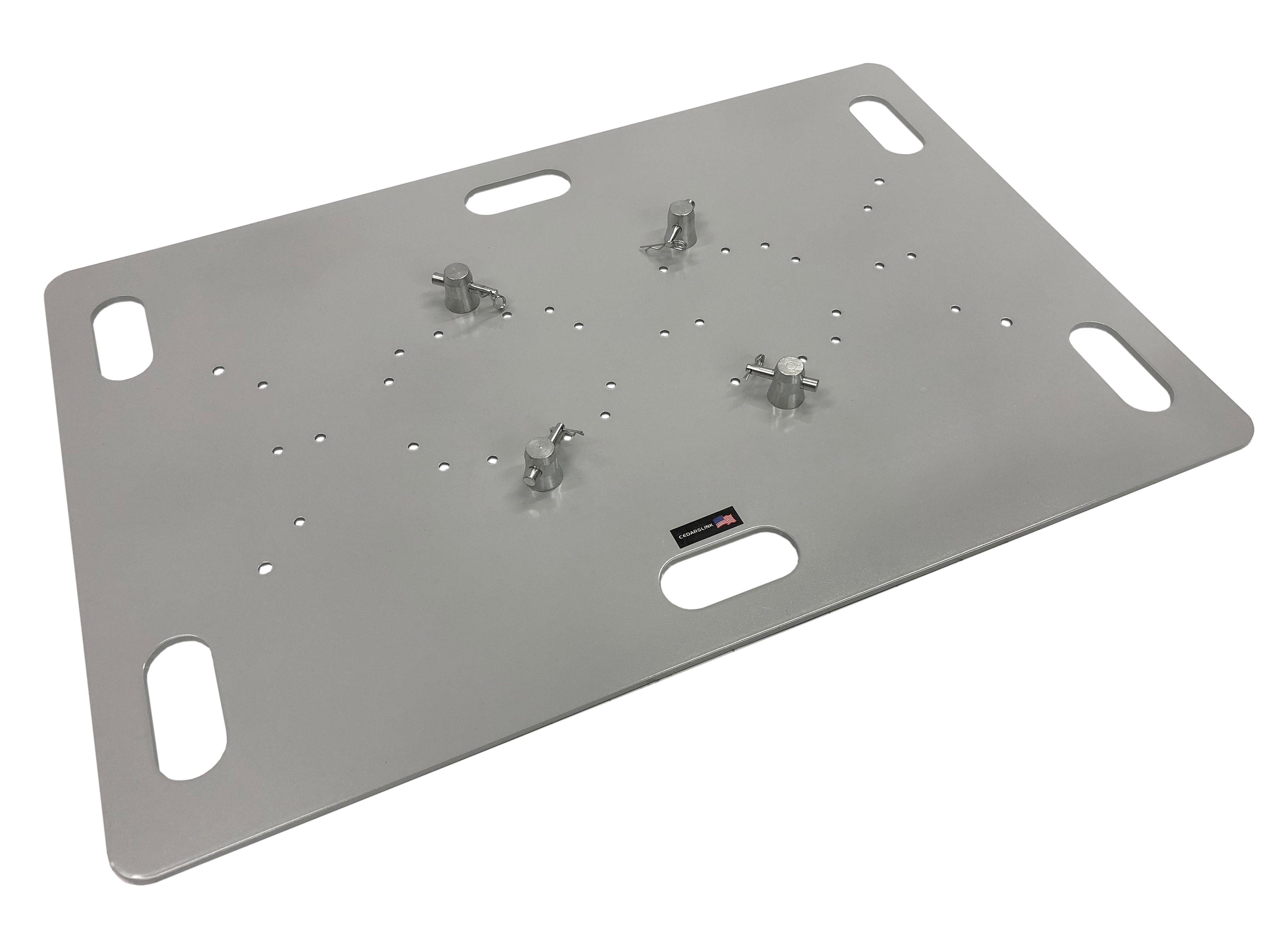 P-2639 26"x39" Aluminum Rectangle Base/Top Plate Box Trussing Light Columns