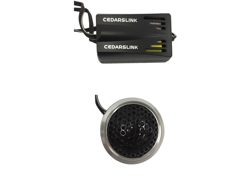 MK-2T 1.12" Aluminum Basket Professional Silk Dome Tweeter Pair