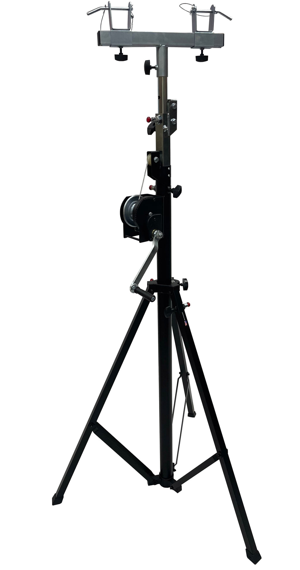 LK-C14 14FT TRUSS LIGHTING CRANK STAND 220 LBs & UNIVERSAL T ADAPTER DJ PA CLUB
