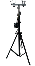 LK-C14 14FT TRUSS LIGHTING CRANK STAND 220 LBs & UNIVERSAL T ADAPTER DJ PA CLUB