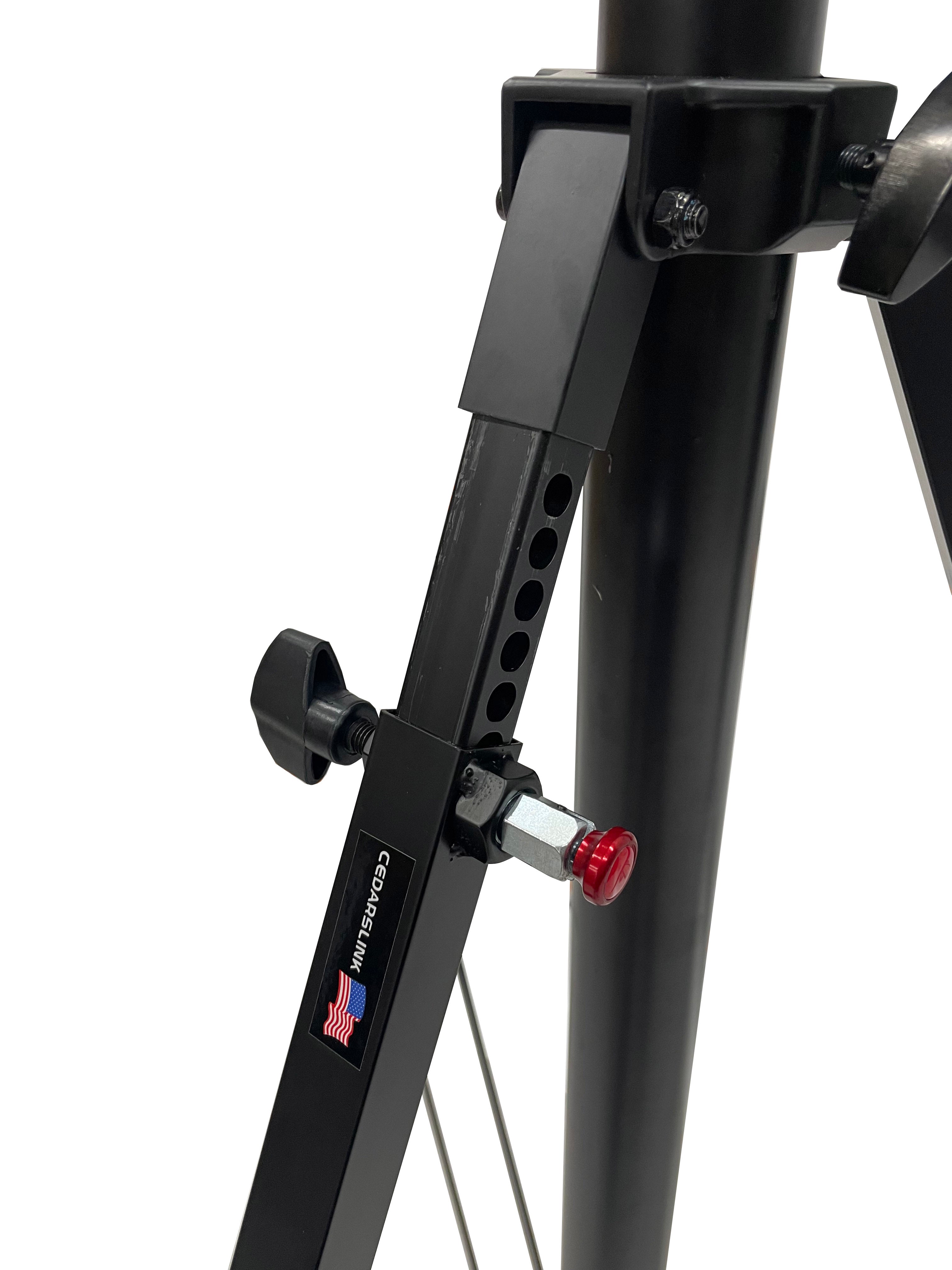 (2) LK-C14 14FT TRUSS LIGHTING CRANK STAND 220 LBs & UNIVERSAL T ADAPTER DJ PA CLUB
