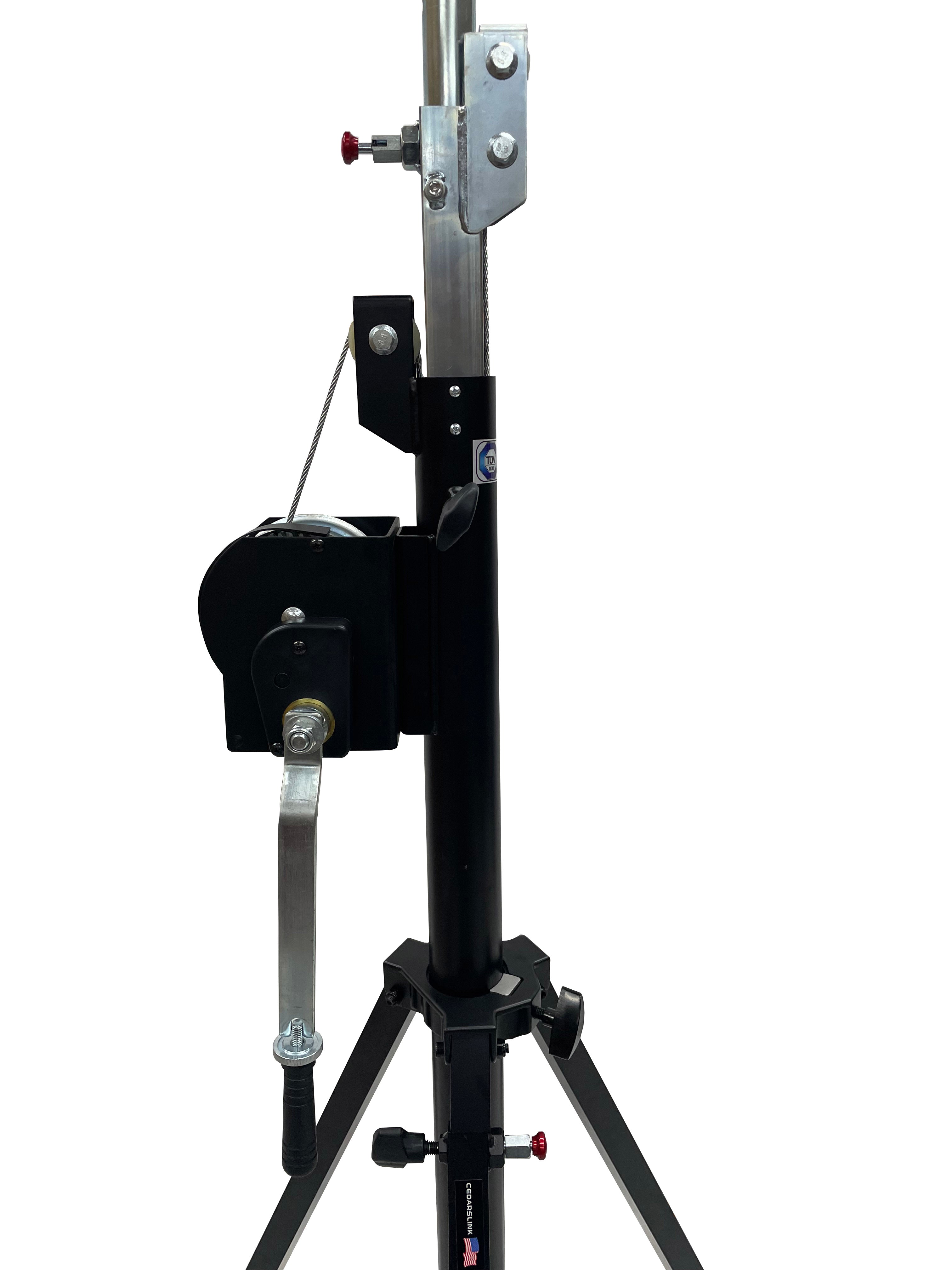 LK-C14 14FT TRUSS LIGHTING CRANK STAND 220 LBs & UNIVERSAL T