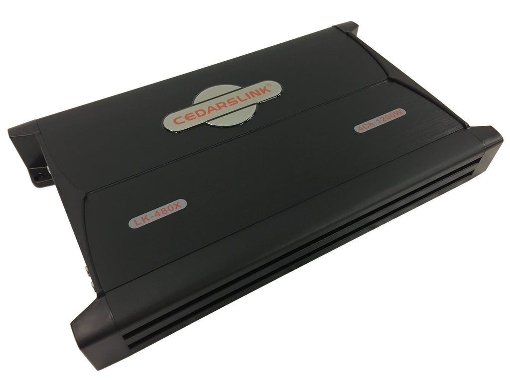 LK-480X 4-Channel 1200 Watts Bridgeable Amplifier