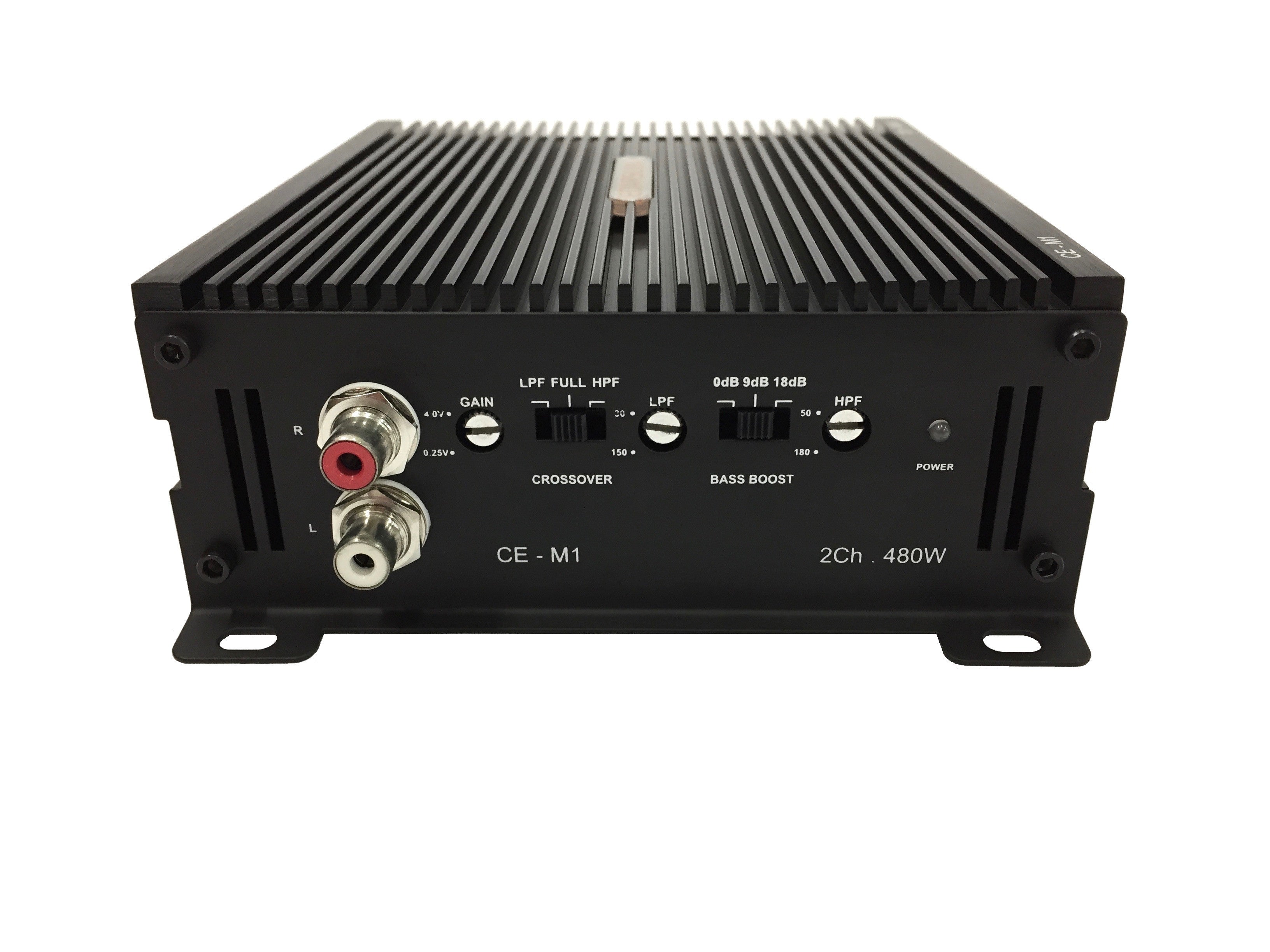 CE-M1 2-Channel 480 Watts Mini Bridgeable Amplifier