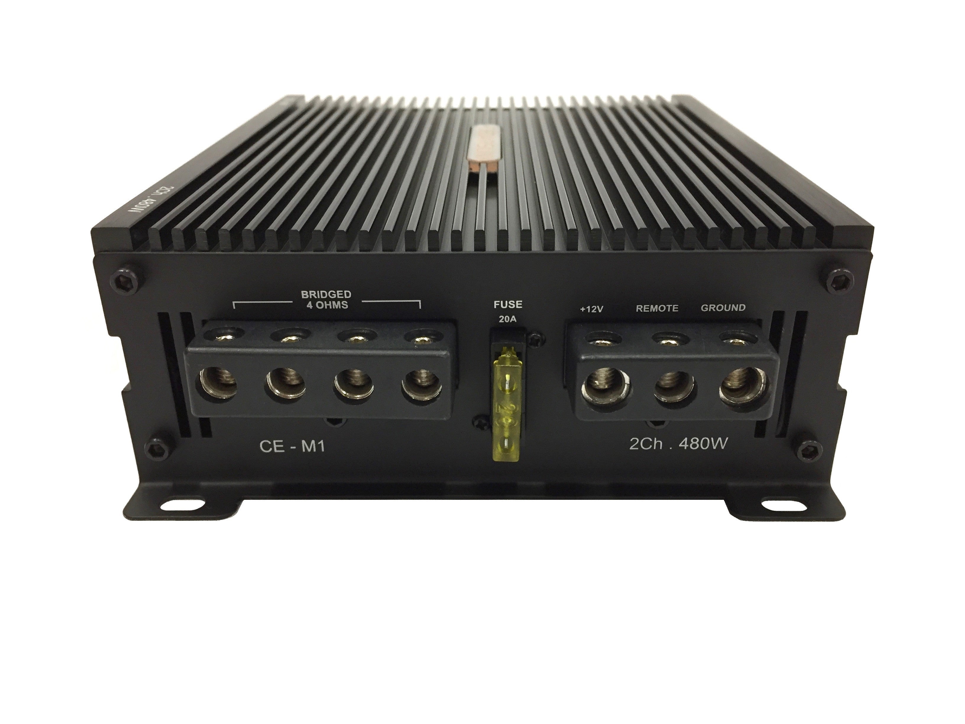 CE-M1 2-Channel 480 Watts Mini Bridgeable Amplifier