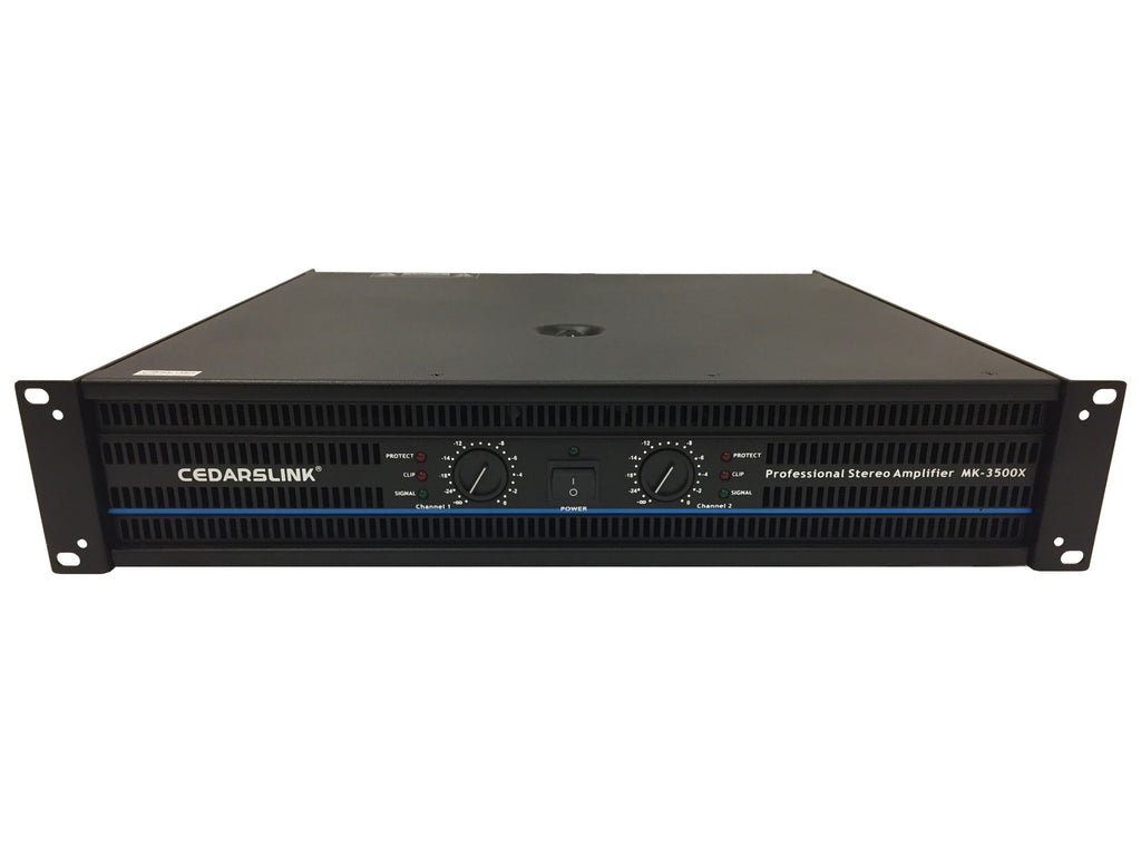 MK-3500X 3500 Watt Professional Stereo Amplifier