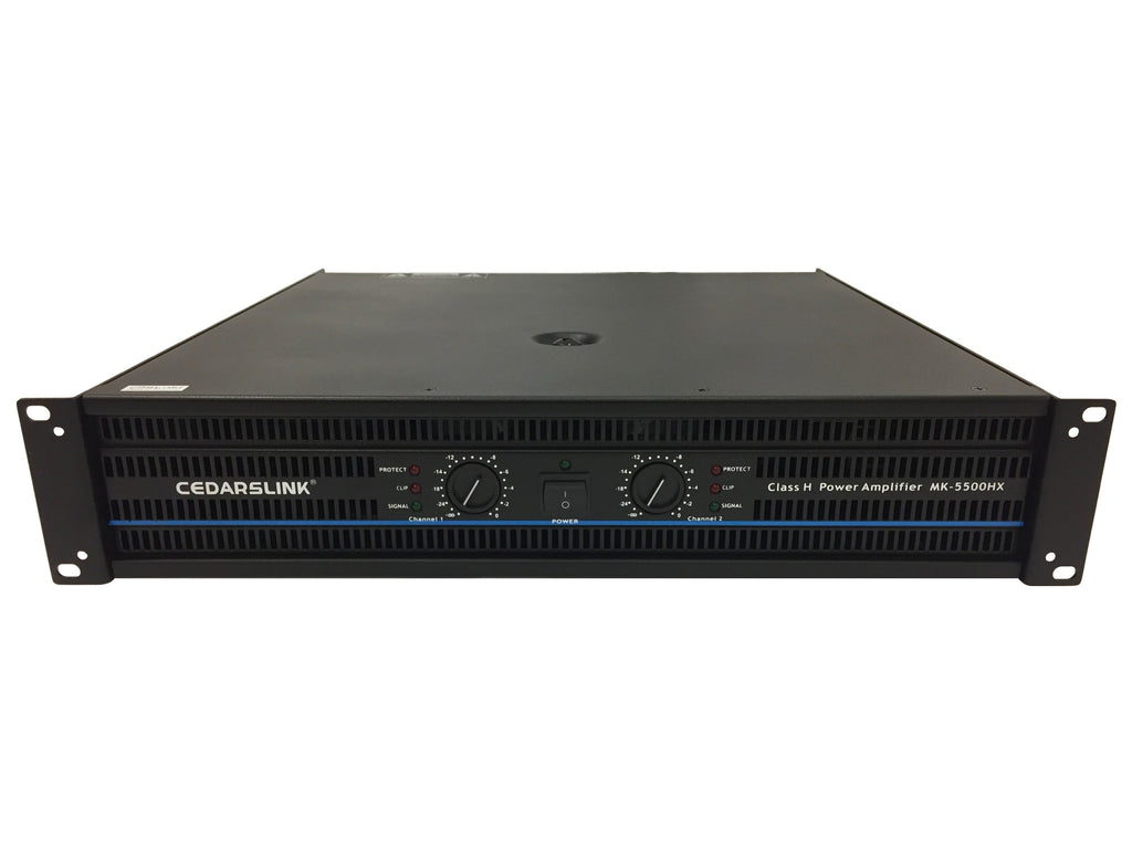 MK-5500HX 5500 Watt Class H Professional Stereo Amplifier