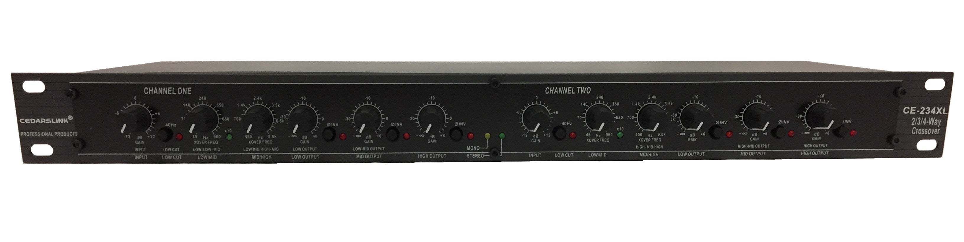 CE-234XL 2/3/4 Way Professional Crossover