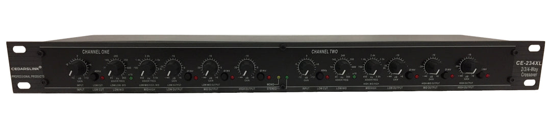 CE-234XL 2/3/4 Way Professional Crossover – cedarslink