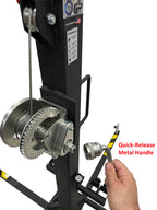 Two Triton 18Ft Heavy Duty Tower Lifter Crank Lighting DJ Concert Stand W/Outriggers