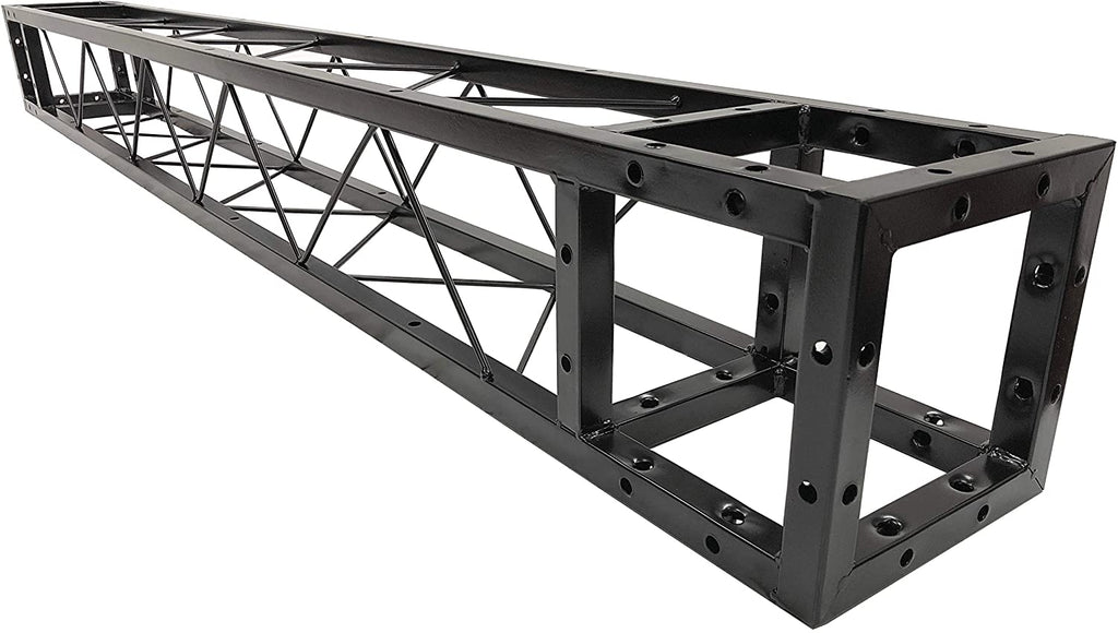 BLACK TRUSS ARCH KIT 14.5 FT Width 7 FT Height Mobile Portable DJ Lighting System Metal Arch Black Square Metal Trussing! Simple Bolt Connections!