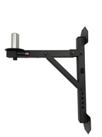 Two (2) LK-SPKR PA Speaker Wall Mount Brackets - 2 Pro-Audio Stands Post Holder DJ Stage Adjusts