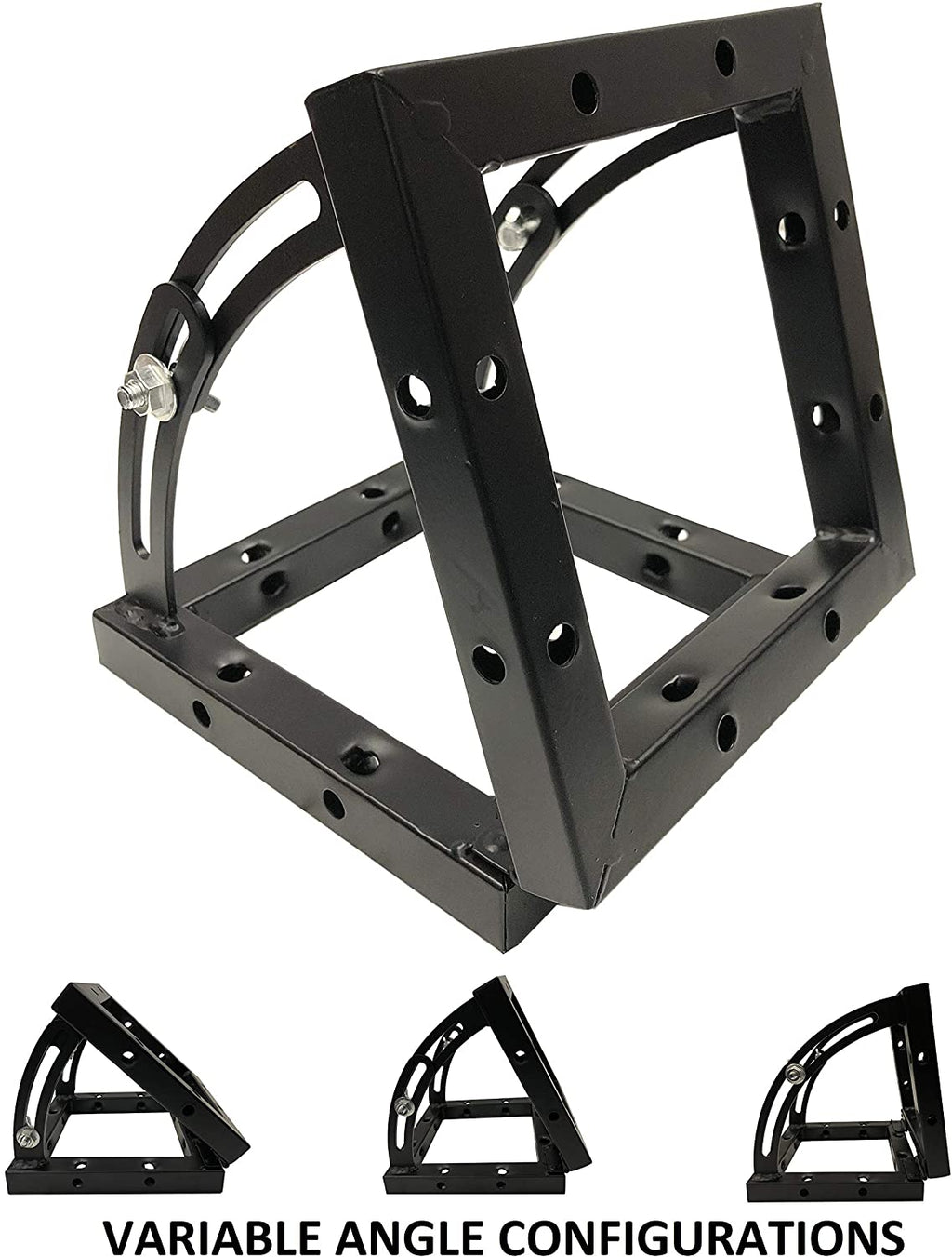 Variable Angle Adjustment Square Black Bolt Trussing 8"x8" Truss Corner 90 Degree