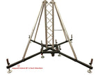 Industrial Strength Heavy Duty Rolling Truss Base+Four 68" Outrigger Support Bar